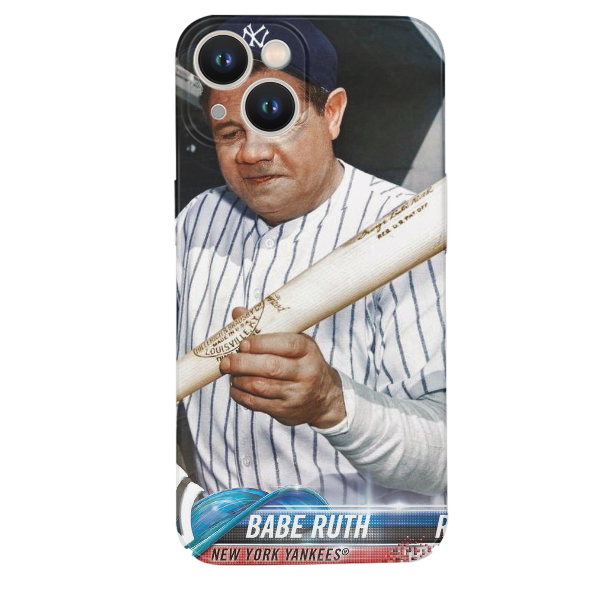 Babe Ruth 20 IPhone 14 Series Full-Cover Hard Case – Shockproof With Raised Camera Protection – Precise Cutouts, Wireless Charging Compatible – Durable, Anti-Yellowing, Easy To Clean